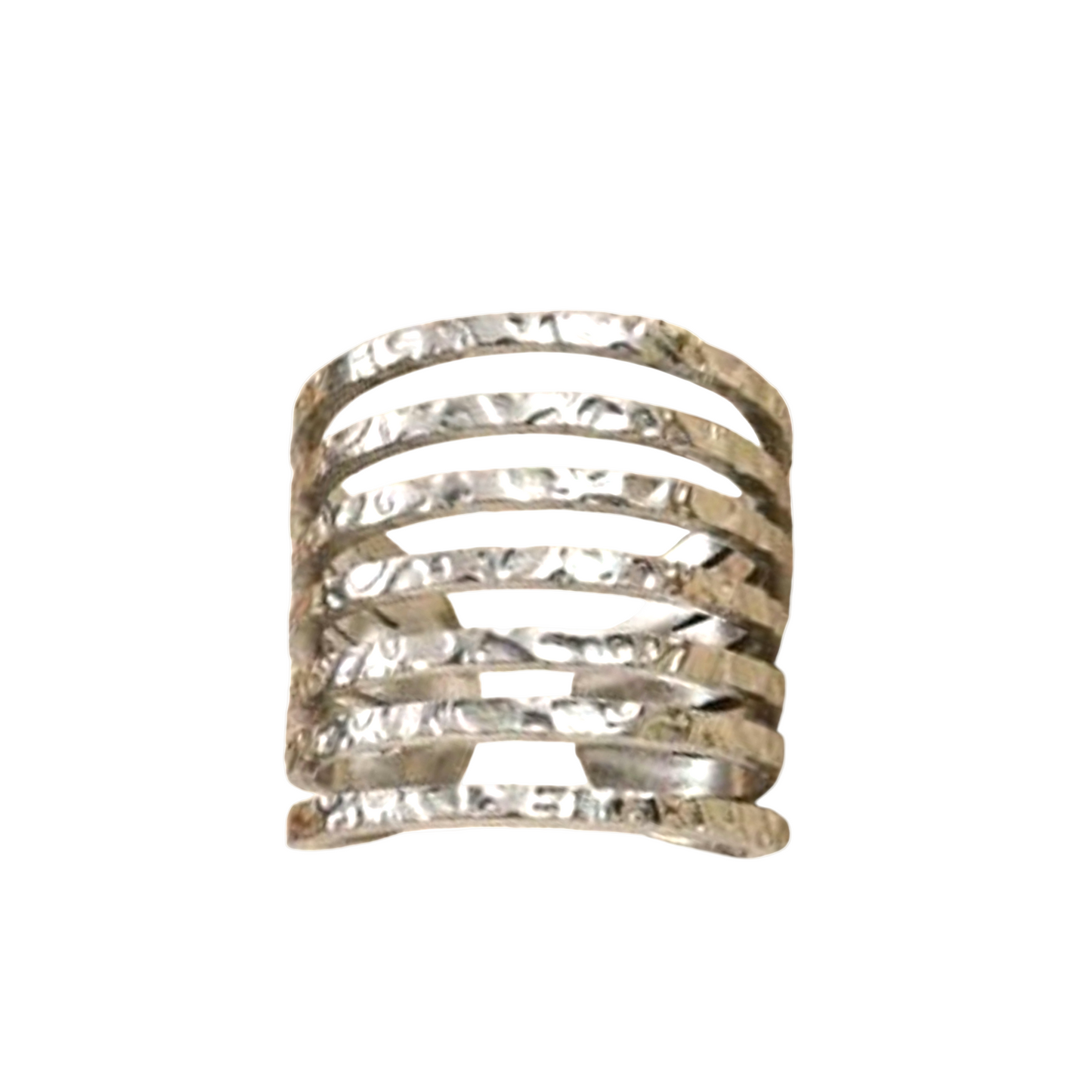 Hammered Minimalist Ring