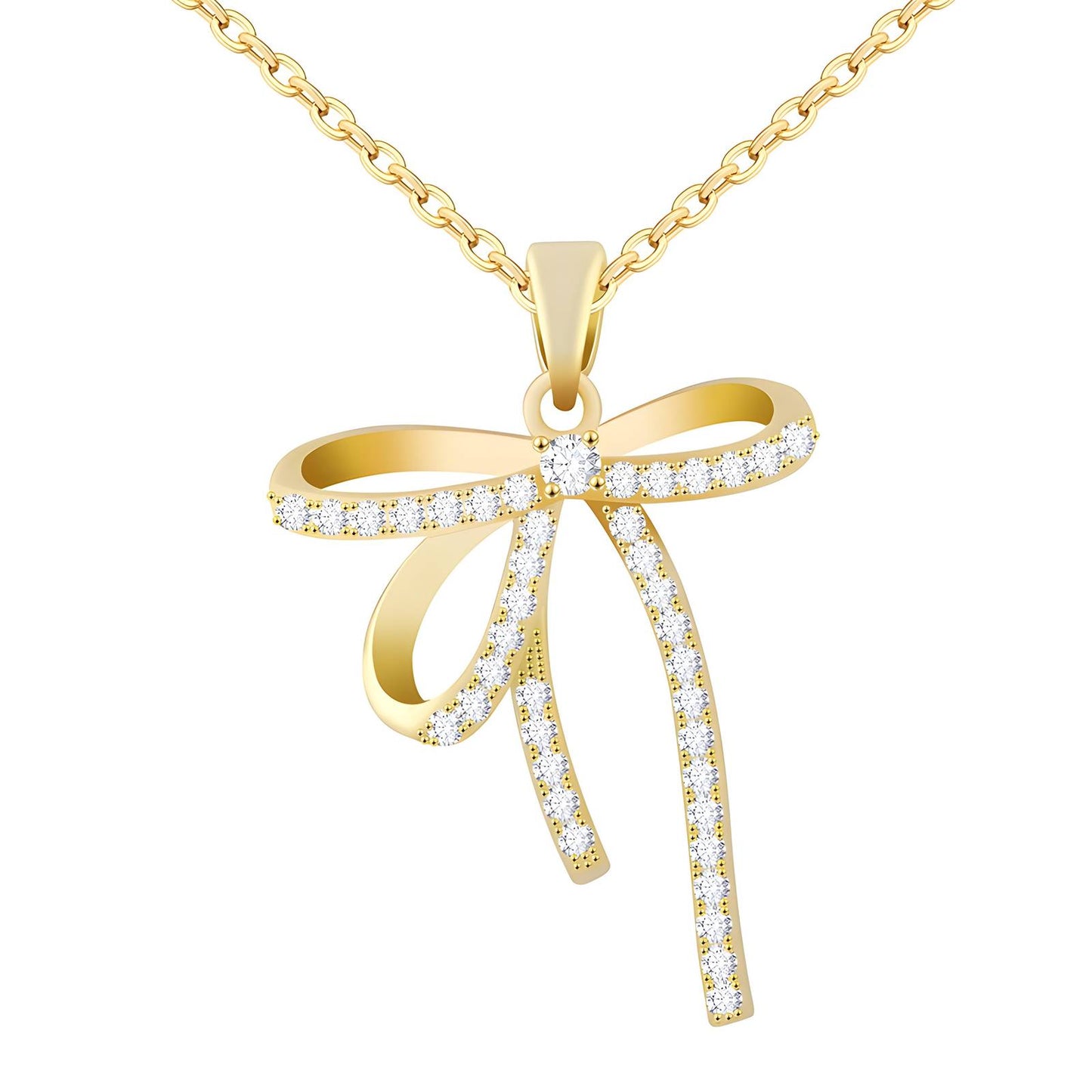 18K gold plated Stainless steel necklace.